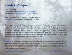 Shades of Impact at Worth Ryder Gallery, UC BERKELEY